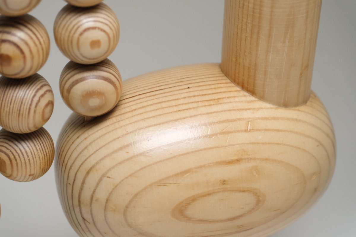 画像7: 北欧インテリアビンテージ雑貨/フィンランド製/aarikka/アーリッカ/Kukko/ニワトリ/木製 (7)