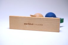 画像6: 北欧インテリアビンテージ雑貨/フィンランド製/aarikka/アーリッカ/木製オブジェ/２羽の小鳥＋葉 (6)