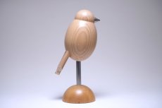 画像2: 北欧インテリアビンテージ雑貨/フィンランド製/aarikka/アーリッカ/木製オブジェ/小鳥＋金属脚 (2)