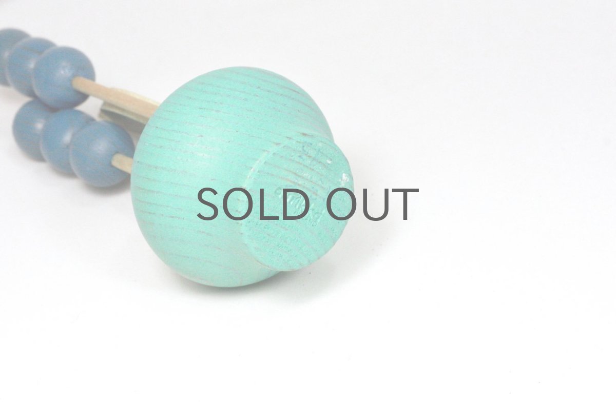 画像3: 北欧インテリアビンテージ雑貨/フィンランド製/aarikka/アーリッカ/木製オブジェ/木の実/ グリーン系 (3)