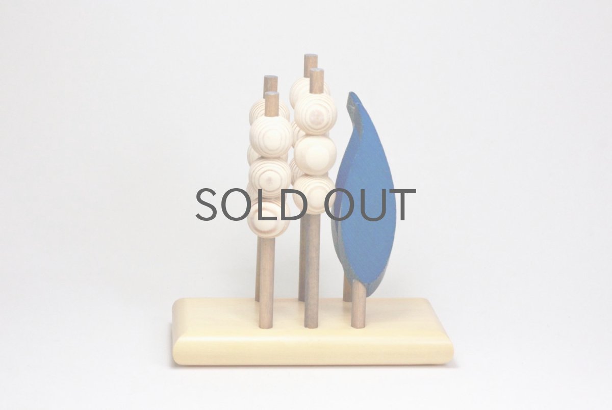 画像2: 北欧インテリアビンテージ雑貨/フィンランド製/aarikka/アーリッカ/木製ペーパーナプキンホルダー/ツリー (2)