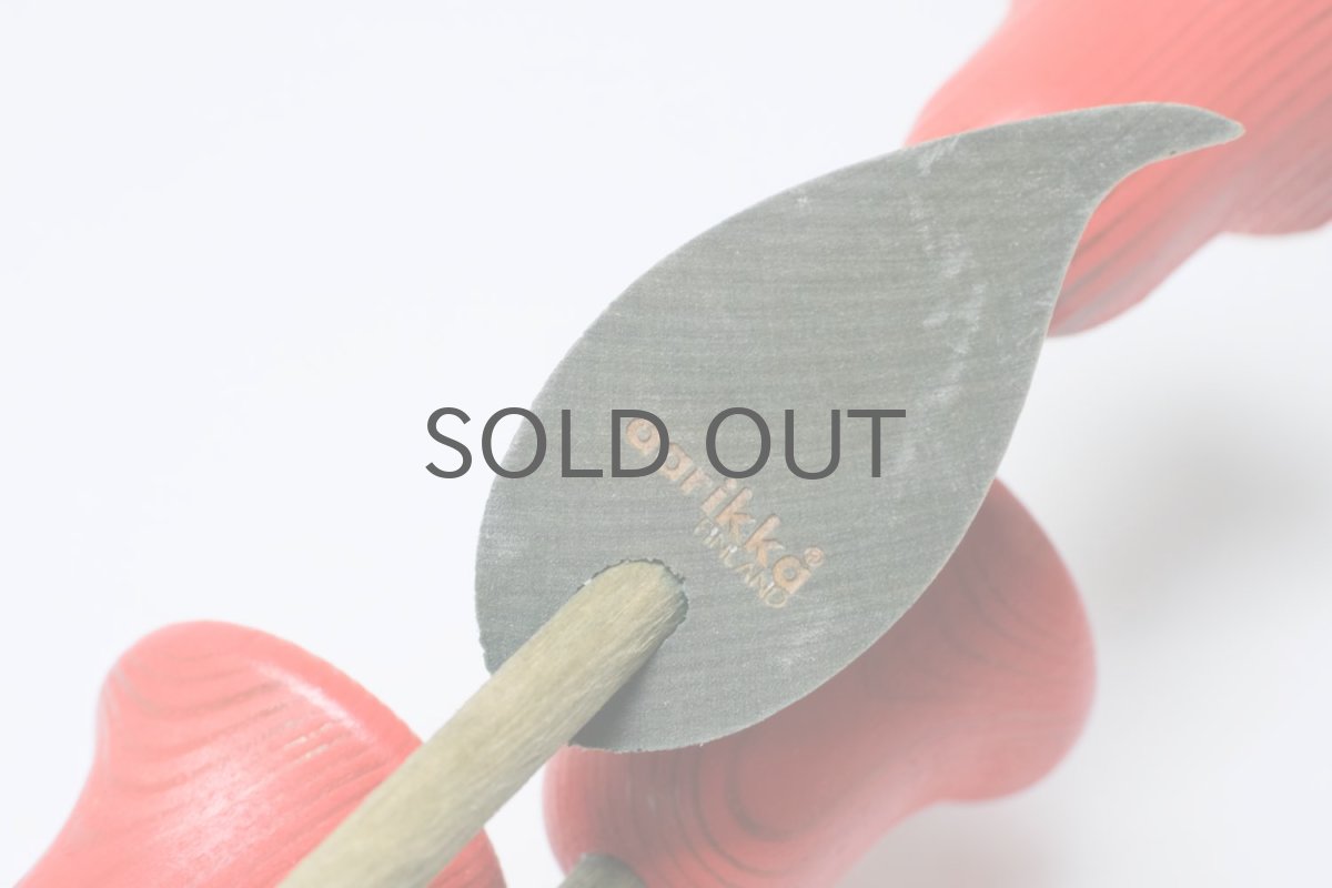 画像5: 北欧インテリアビンテージ雑貨/フィンランド製/aarikka/アアリッカ/木製オブジェ/レッド花 (5)