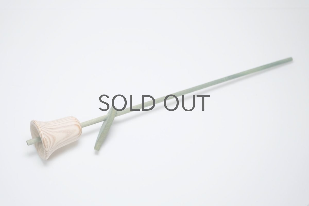 画像3: 北欧インテリアビンテージ雑貨/フィンランド製/aarikka/アアリッカ/木製オブジェ/ホワイト花 (3)