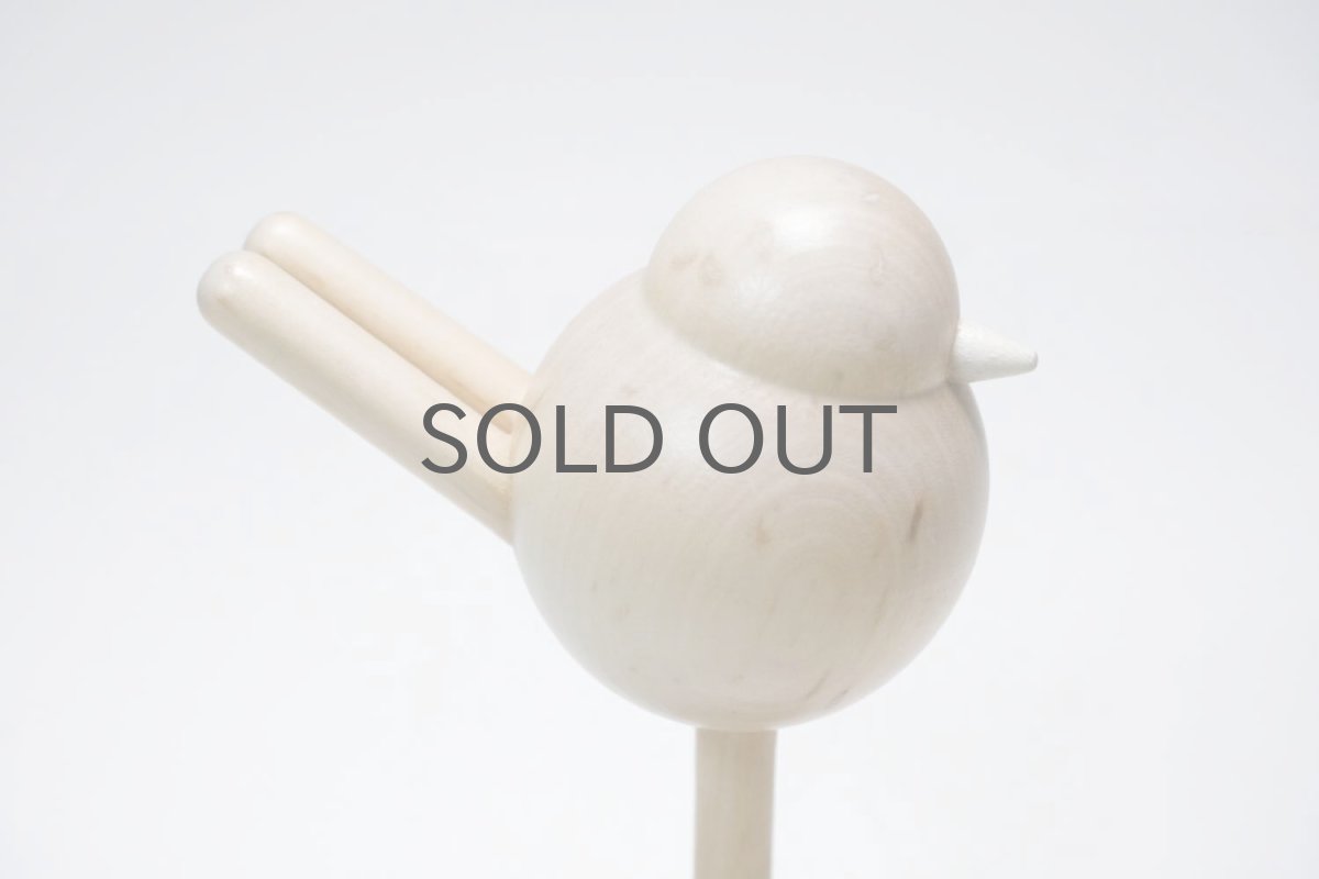 画像2: 北欧インテリアビンテージ雑貨/フィンランド製/aarikka/アアリッカ/木製オブジェ/小鳥 (2)