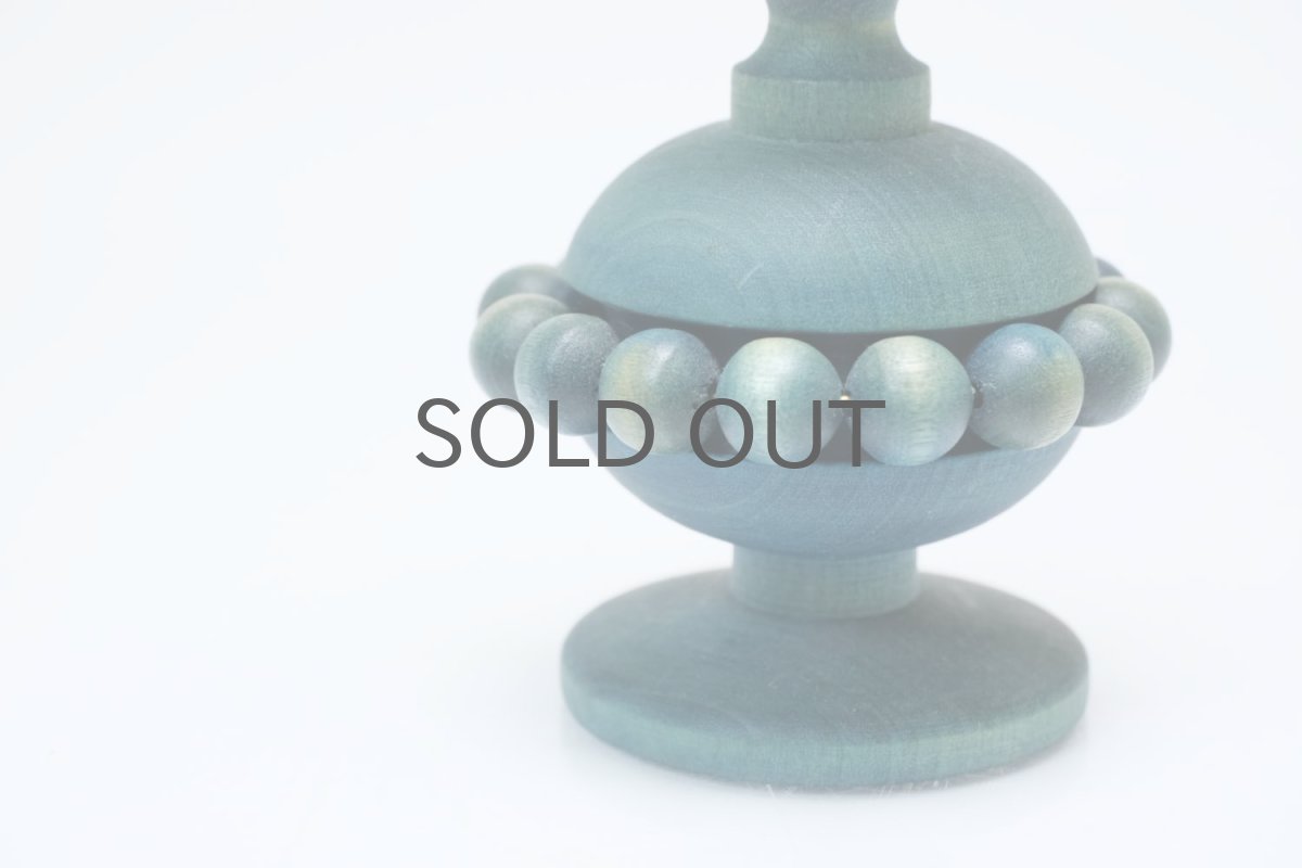 画像2: 北欧インテリアビンテージ雑貨/フィンランド製/aarikka/アアリッカ/木製オブジェ/キャンドルスタンド (2)