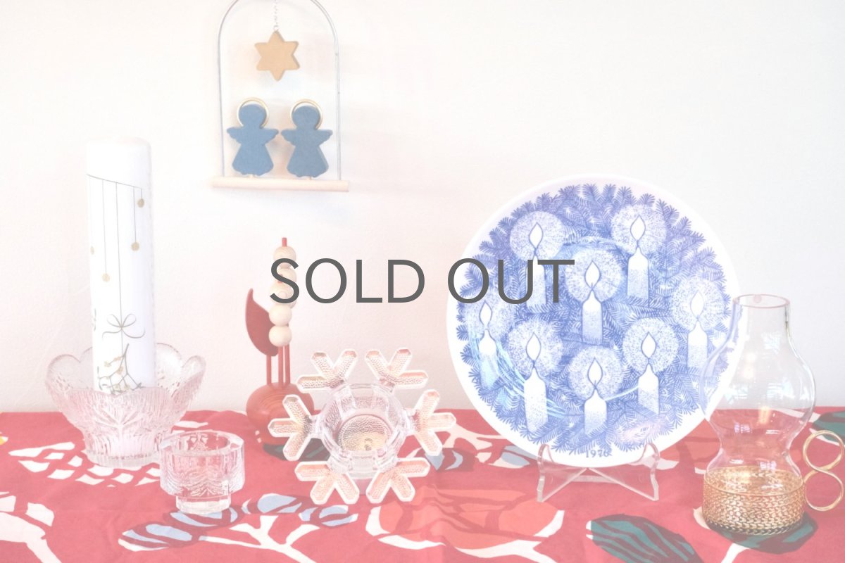 画像5: 北欧インテリアビンテージ雑貨/フィンランド製/aarikka/アーリッカ/木製クリスマスオーナメント/木の実赤 (5)