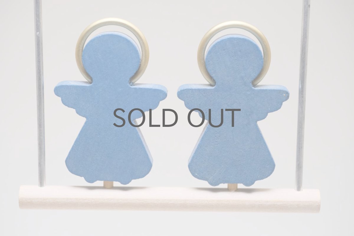 画像2: 北欧インテリアビンテージ雑貨/フィンランド製/aarikka/アーリッカ/木製クリスマスオーナメント/ハンギング天使 (2)