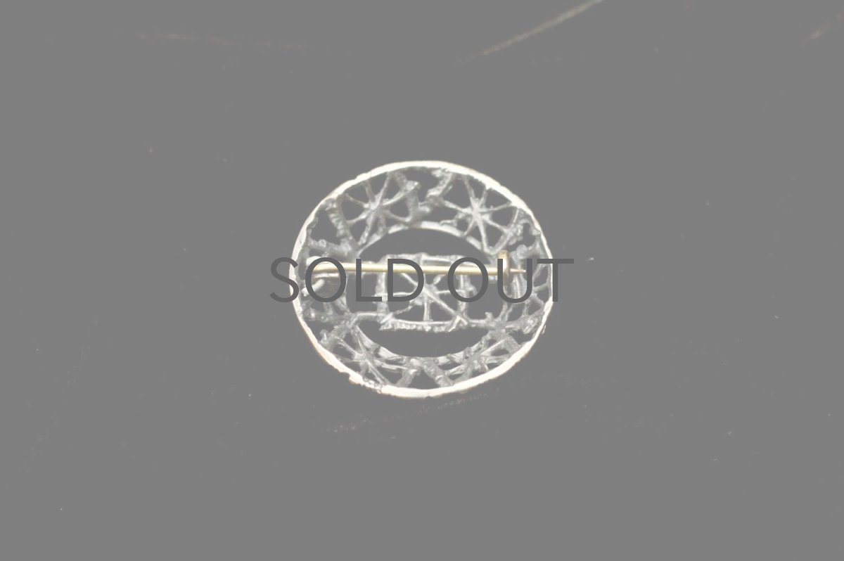 画像3: フィンランド/ヴィンテージアクセサリー/Pentti Sarpaneva/ブロンズ/レースブローチ (3)