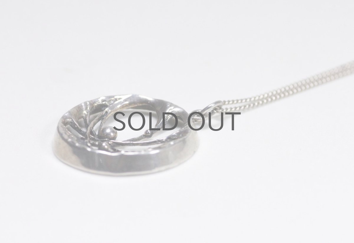 画像2: フィンランドヴィンテージアクセサリー/Karl Laine/カール・レイン/シルバー/ペンダント (2)