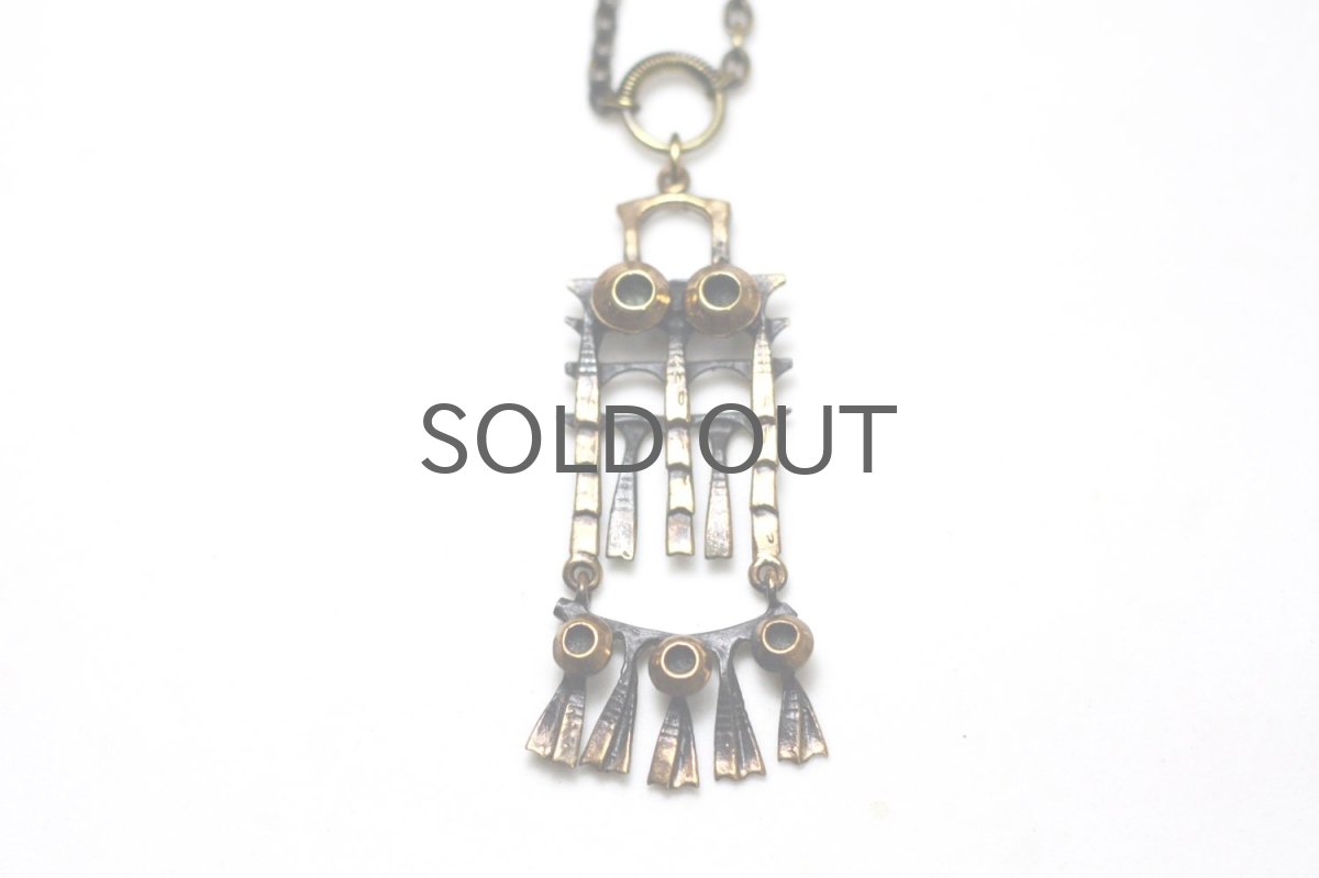 画像3: フィンランド/ビンテージアクセサリー/Pentti Sarpaneva/ペンティ サルパネッバ/ブロンズペンダント/No.2 (3)