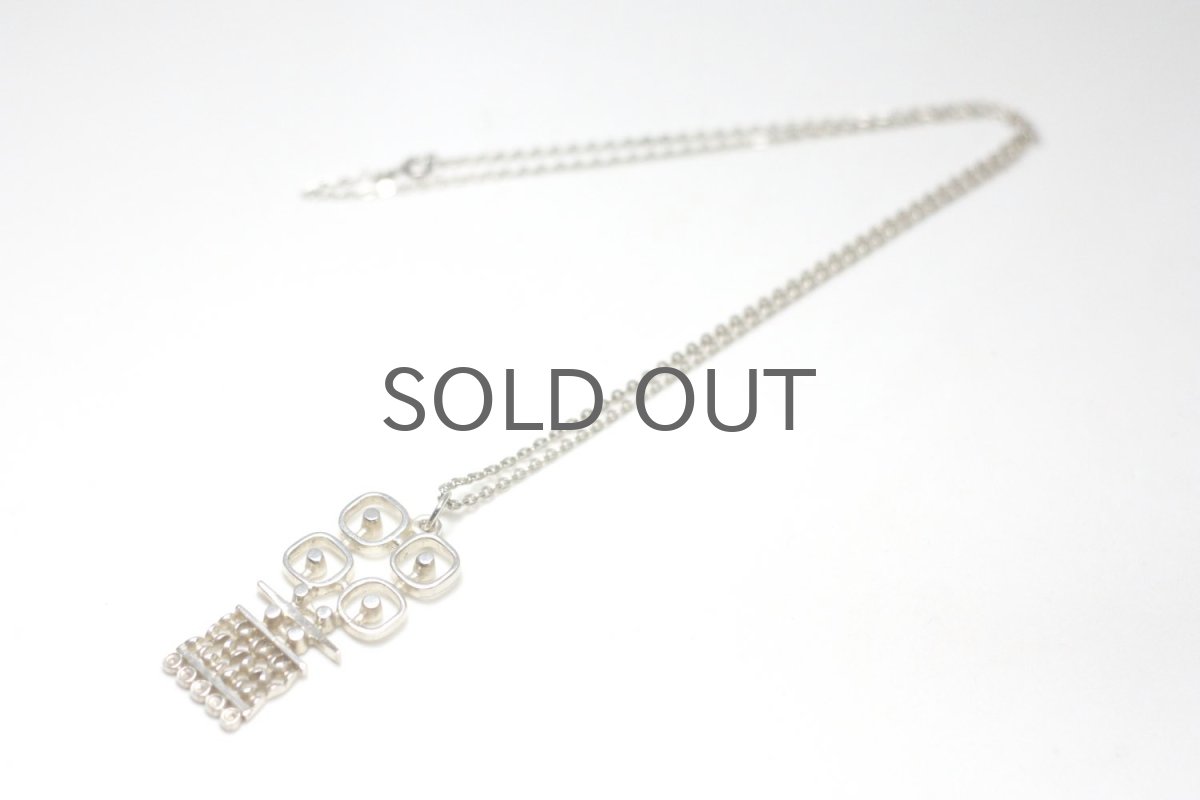 画像4: フィンランド/ビンテージアクセサリー/Jorma Laine/ヨルマ・ライネ/シルバー/ペンダント (4)