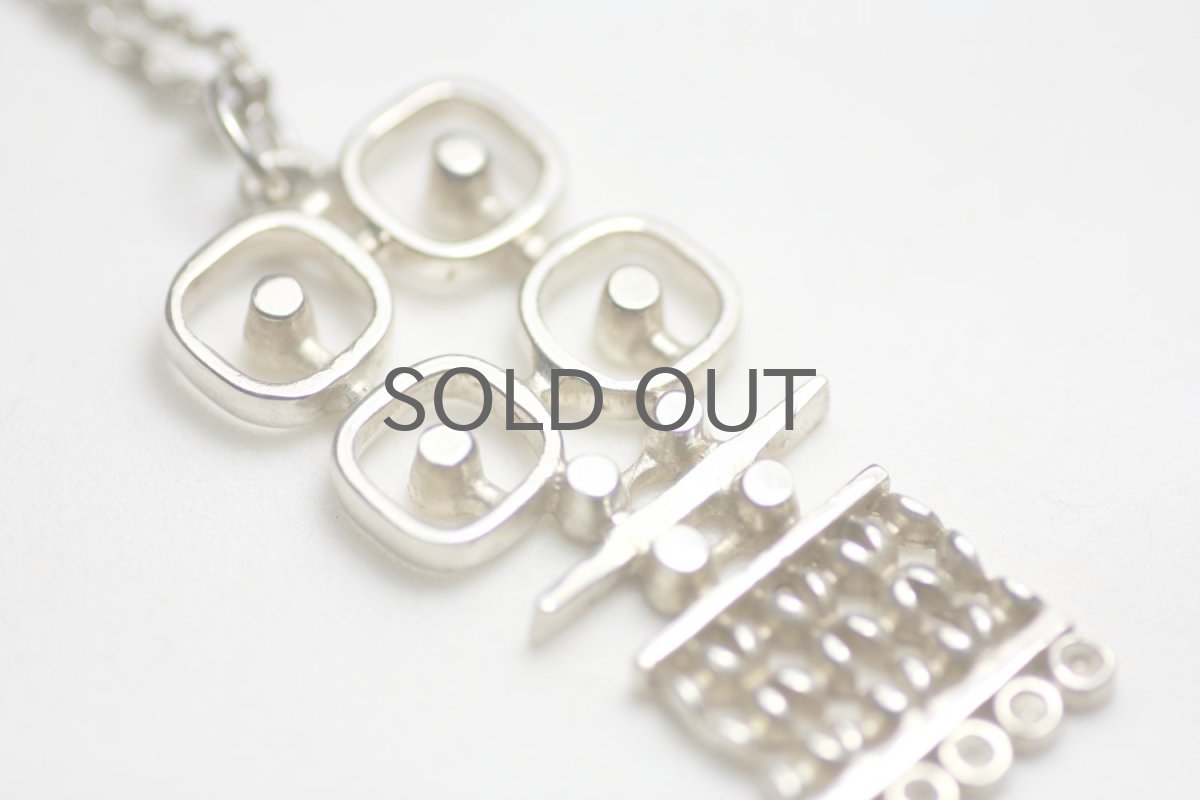 画像3: フィンランド/ビンテージアクセサリー/Jorma Laine/ヨルマ・ライネ/シルバー/ペンダント (3)