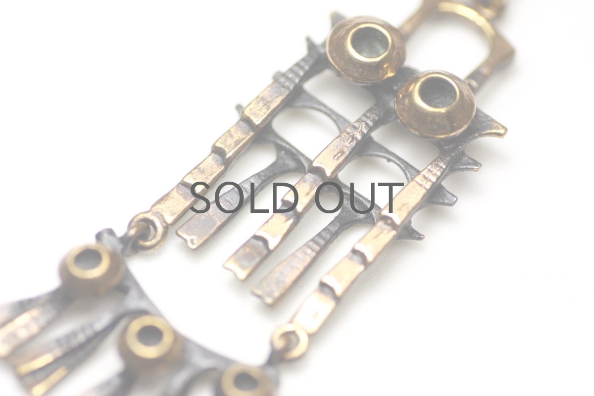 画像2: フィンランド/ビンテージアクセサリー/Pentti Sarpaneva/ペンティ サルパネッバ/ブロンズペンダント/No.2 (2)