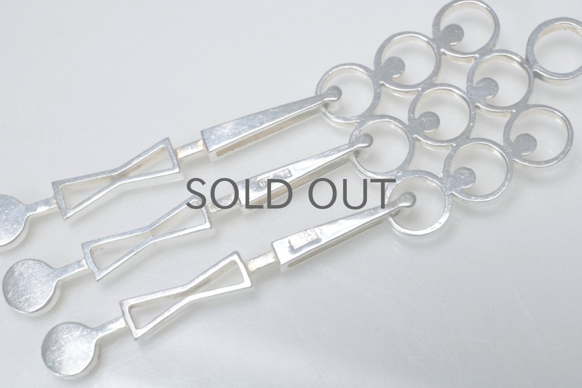 画像5: フィンランド/ビンテージアクセサリー/kultateollisuus/Jorma Laine/ヨルマ・ライネ/シルバーペンダント/No.2 (5)