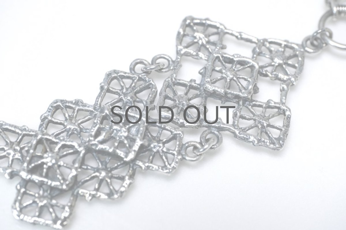 画像2: フィンランド/ヴィンテージアクセサリー/Pentti Sarpaneva/シルバー/レース/ペンダント/No.4 (2)