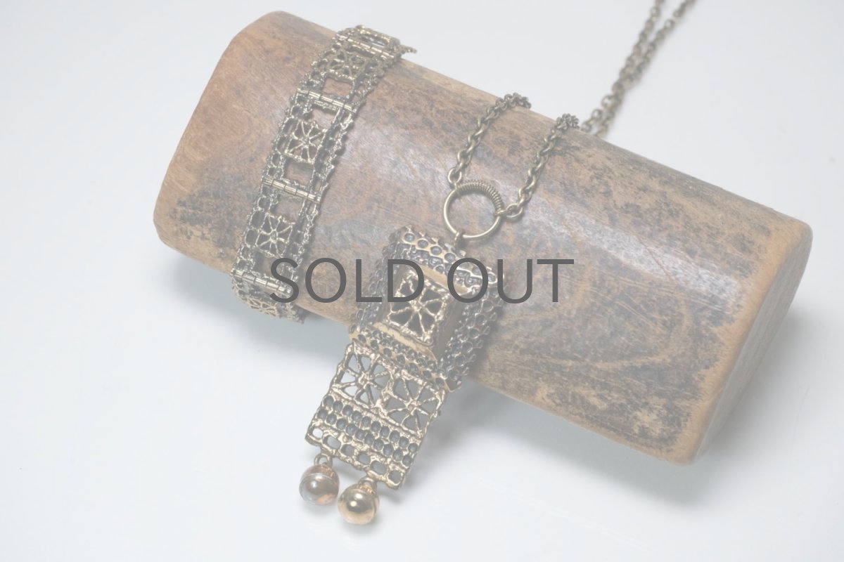 画像7: フィンランド/ビンテージアクセサリー/Pentti Sarpaneva/ペンティ サルパネッバ/ブロンズブレスレット/No.6 (7)