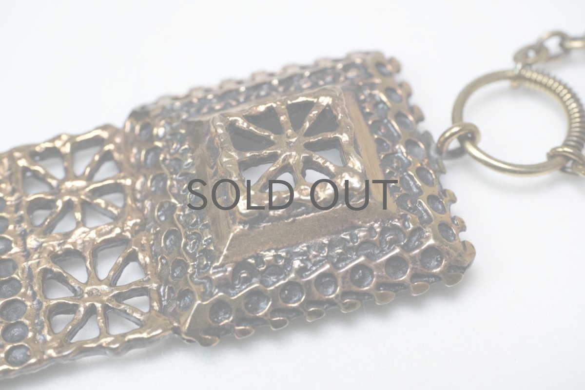 画像2: フィンランド/ビンテージアクセサリー/Pentti Sarpaneva/ペンティ サルパネッバ/ブロンズペンダント/No.5 (2)