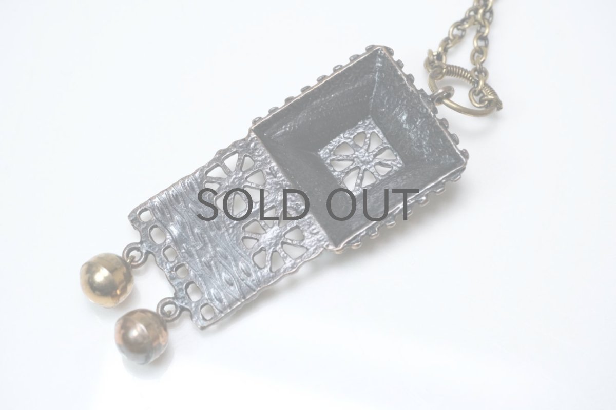 画像4: フィンランド/ビンテージアクセサリー/Pentti Sarpaneva/ペンティ サルパネッバ/ブロンズペンダント/No.5 (4)