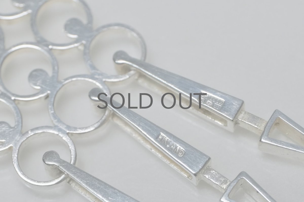 画像6: フィンランド/ビンテージアクセサリー/kultateollisuus/Jorma Laine/ヨルマ・ライネ/シルバーペンダント/No.2 (6)