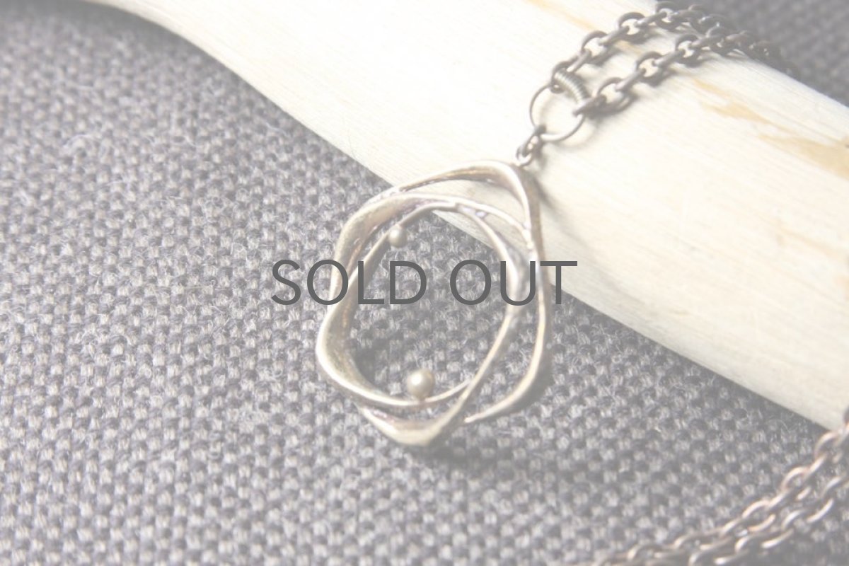 画像4: フィンランドヴィンテージアクセサリーSten & Laine  ブロンズペンダントNo.19 (4)