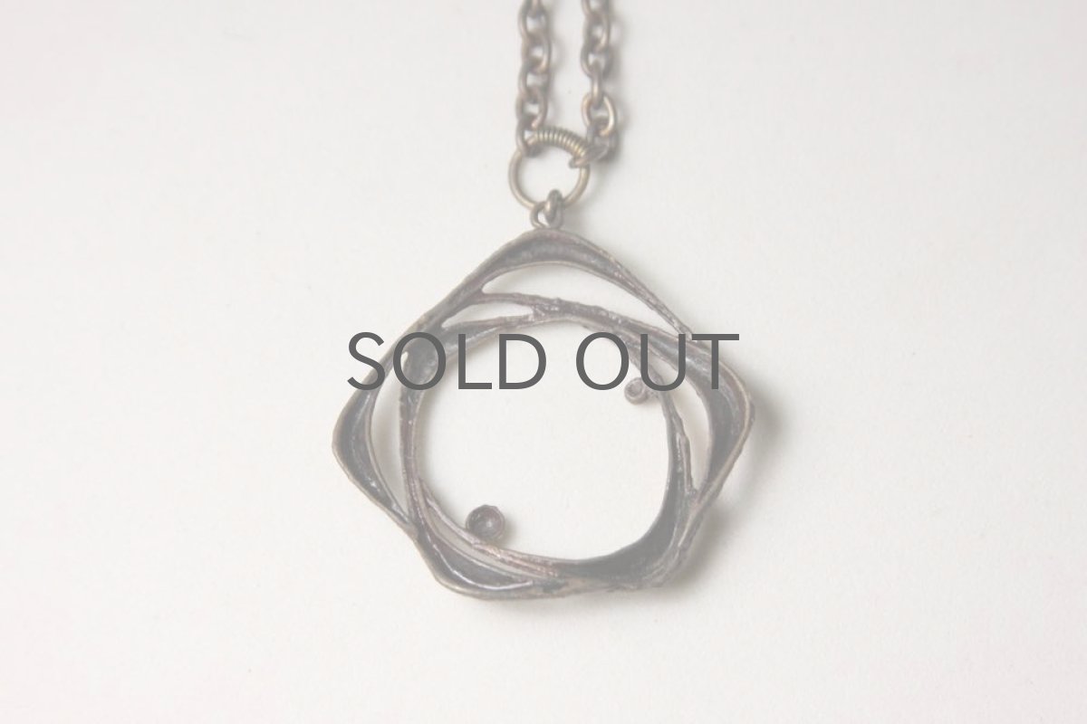 画像3: フィンランドヴィンテージアクセサリーSten & Laine  ブロンズペンダントNo.19 (3)