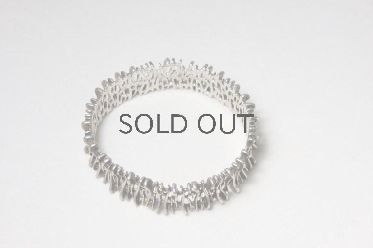 画像3: デンマークヴィンテージアクセサリー/シルバーバングル (3)