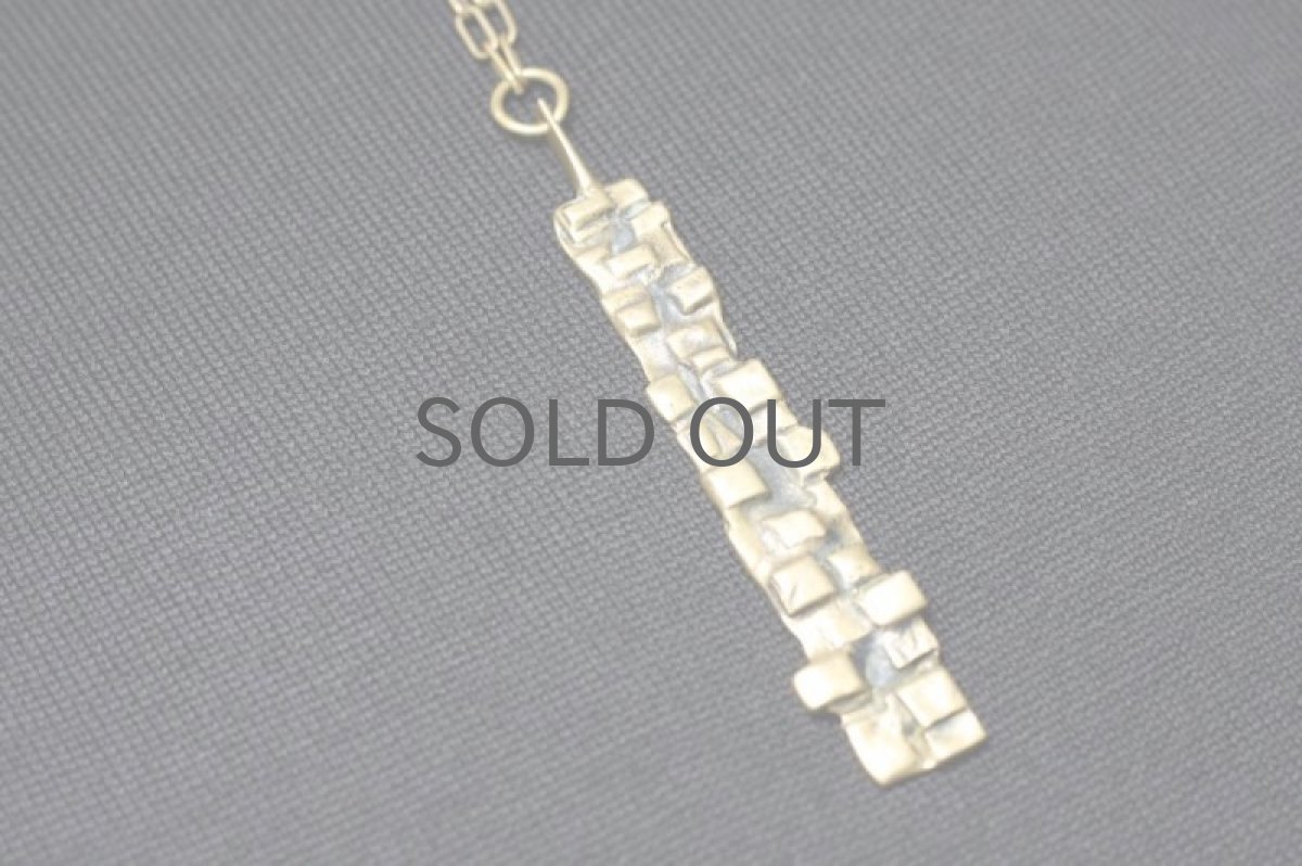 画像3: 北欧ヴィンテージアクセサリー/ブロンズペンダント (3)