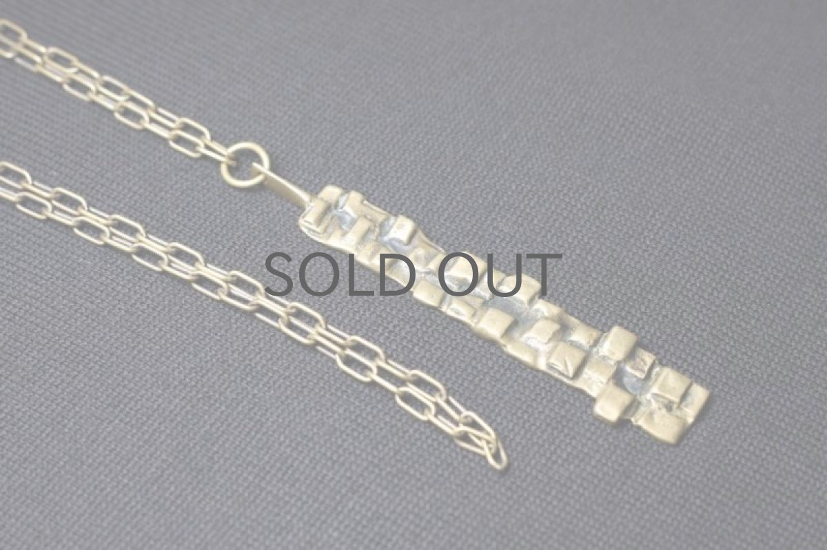 画像2: 北欧ヴィンテージアクセサリー/ブロンズペンダント (2)