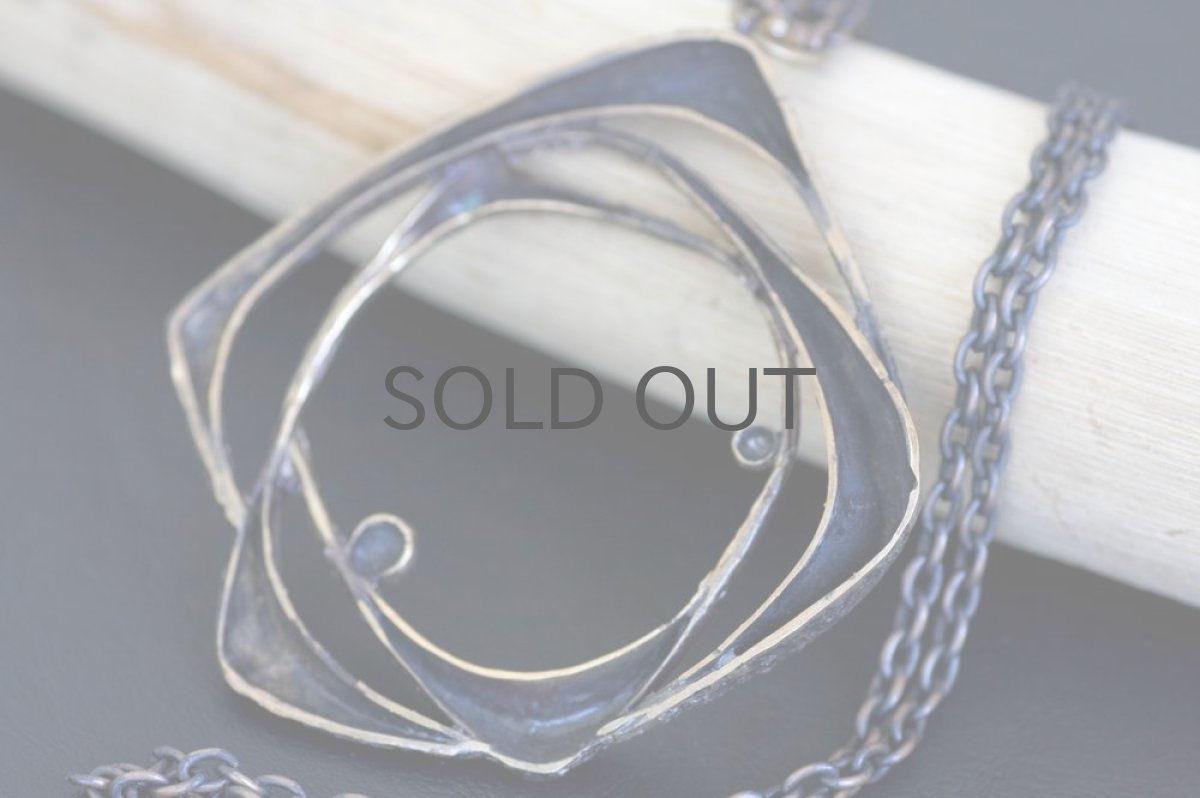 画像3: フィンランドヴィンテージアクセサリーSten & Laine  ブロンズペンダントNo.10 (3)