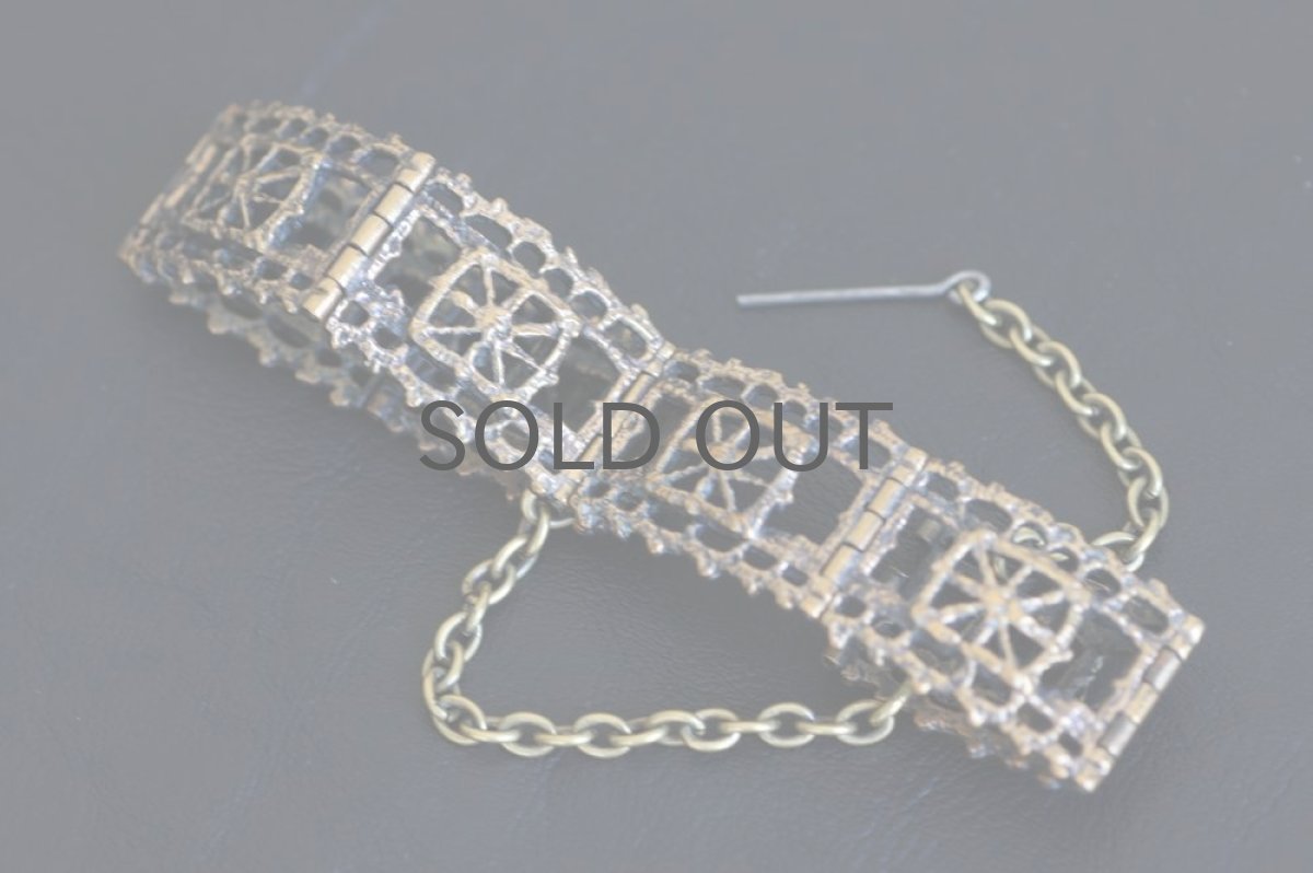 画像2: フィンランドヴィンテージアクセサリー Pentti Sarpaneva ブロンズブレスレットNo.16 (2)