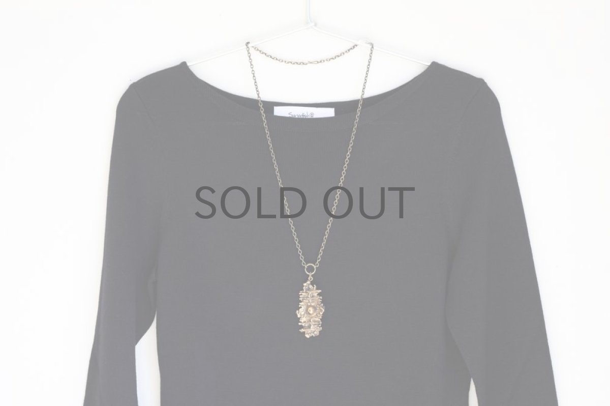 画像5: フィンランドヴィンテージアクセサリー Pentti Sarpaneva ブロンズペンダントNo.3 (5)