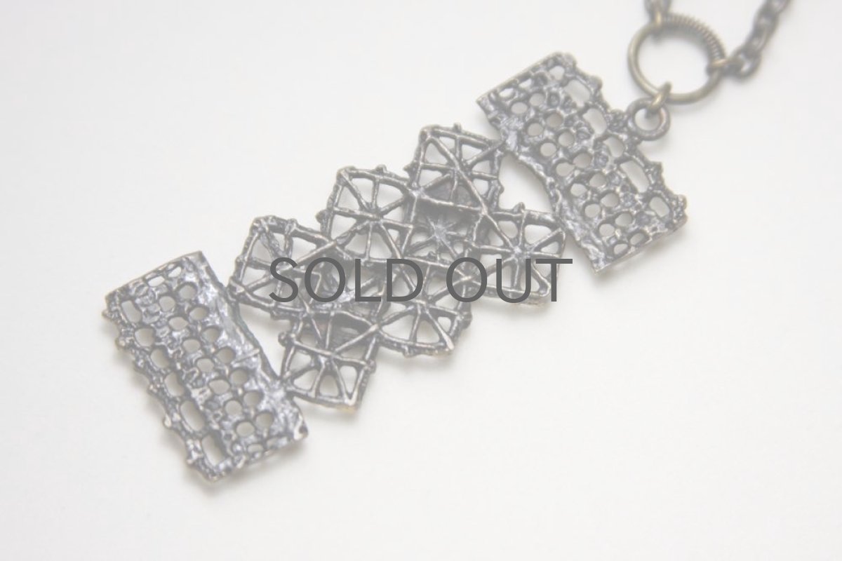 画像5: フィンランドヴィンテージアクセサリー Pentti Sarpaneva ブロンズペンダント (5)