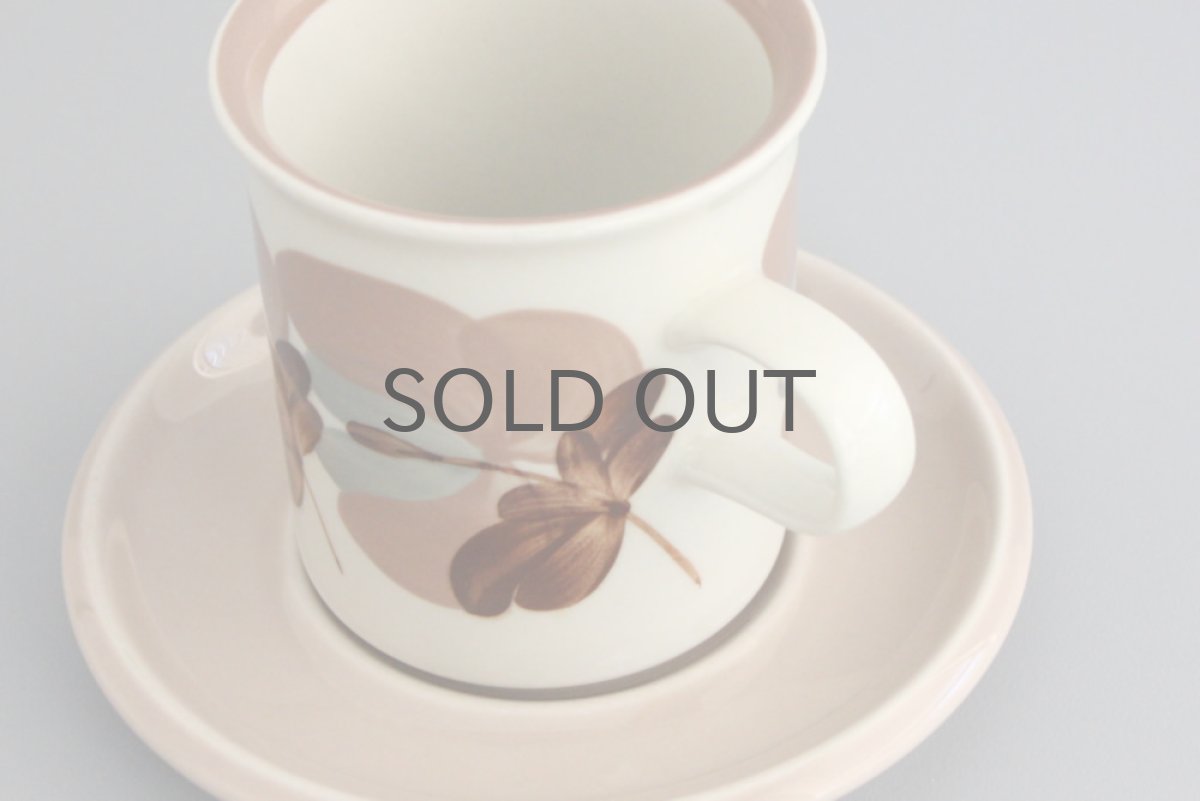 画像2: ARABIA アラビア Koralli コラリーコーヒーカップ&ソーサー No.5 (2)