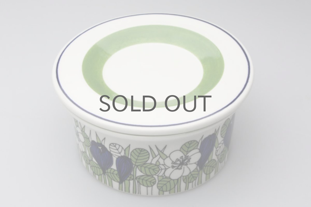 画像2: ARABIA アラビア Krokusクロッカス シュガーポット蓋付き カラー (2)