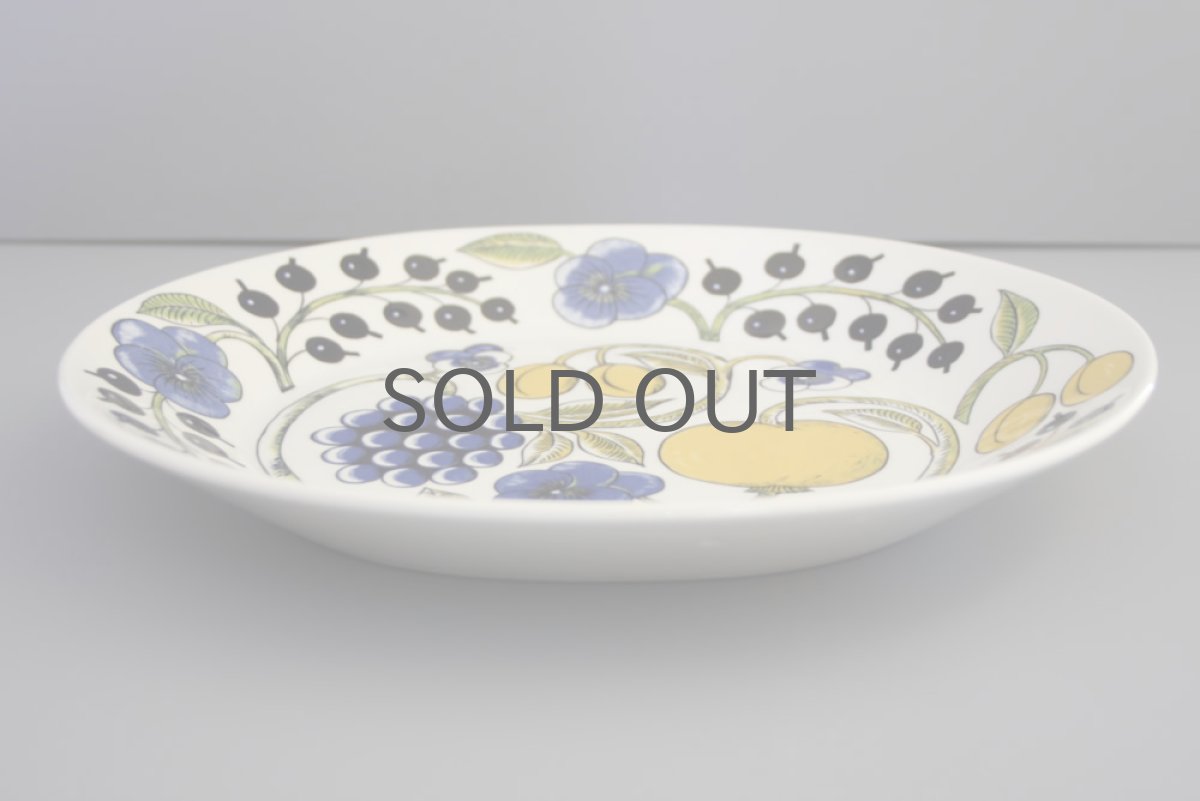 画像3: ARABIA アラビア Paratiisi パラティッシ オーバルプレート 29cm 廃盤サイズ ビンテージ品 No.2 (3)