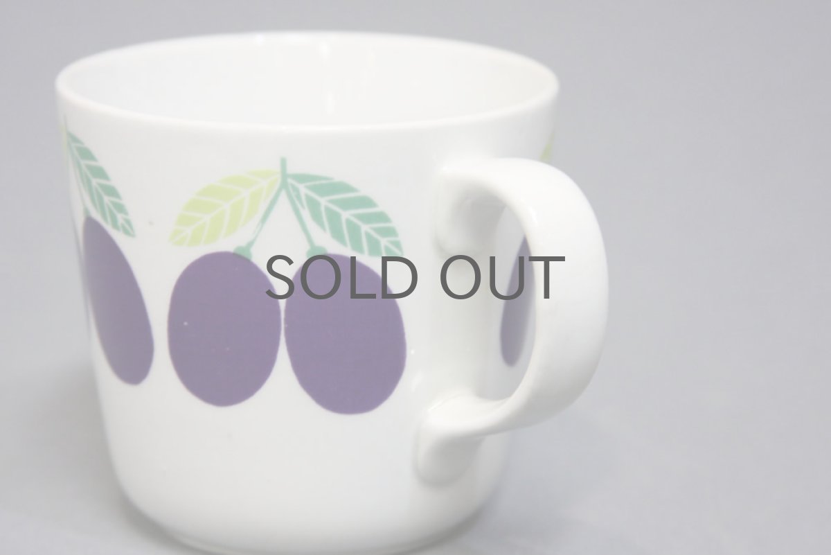 画像2: ARABIA/アラビア POMONA ポモナ プラムマグ (2)