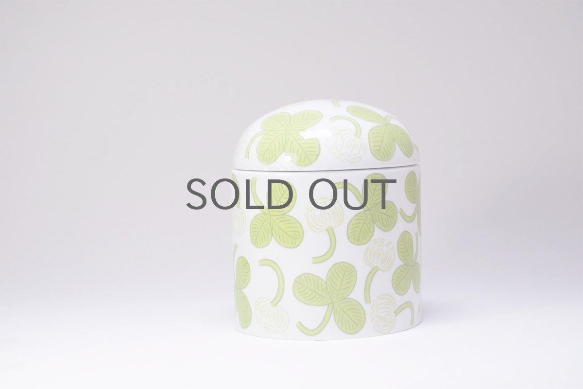 画像2:  北欧ビンテージ/ARABIA/アラビア/Apila/アピラ/初期/楕円形蓋付きジャー (2)