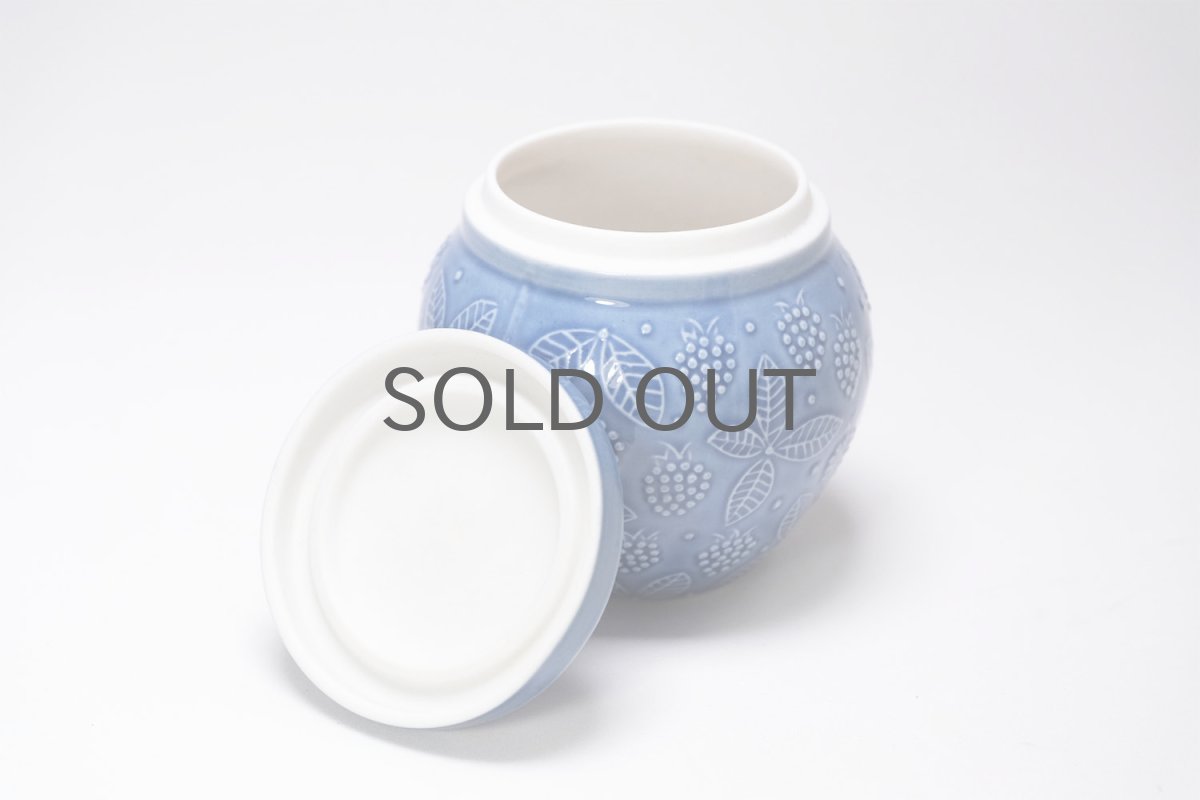 画像5: 北欧ビンテージ/ARABIA/アラビア/キャンディポット/CHYMOS/キーモス別注/ブルー (5)