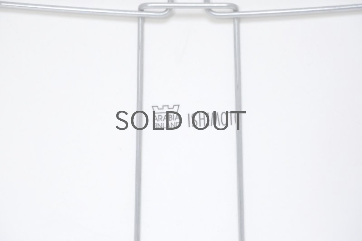 画像6: 北欧ビンテージ/ARABIA/アラビア/石本藤雄/Fujiwo Ishimoto/Kukkia/Kukkia/クッキア/ウォーターリリー/睡蓮/ライトブルー (6)