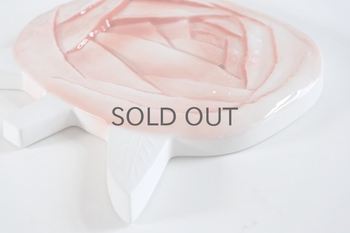 画像2: 北欧ビンテージ/ARABIA/アラビア/石本藤雄/Fujiwo Ishimoto/Ruusu/ローズ/陶板 (2)