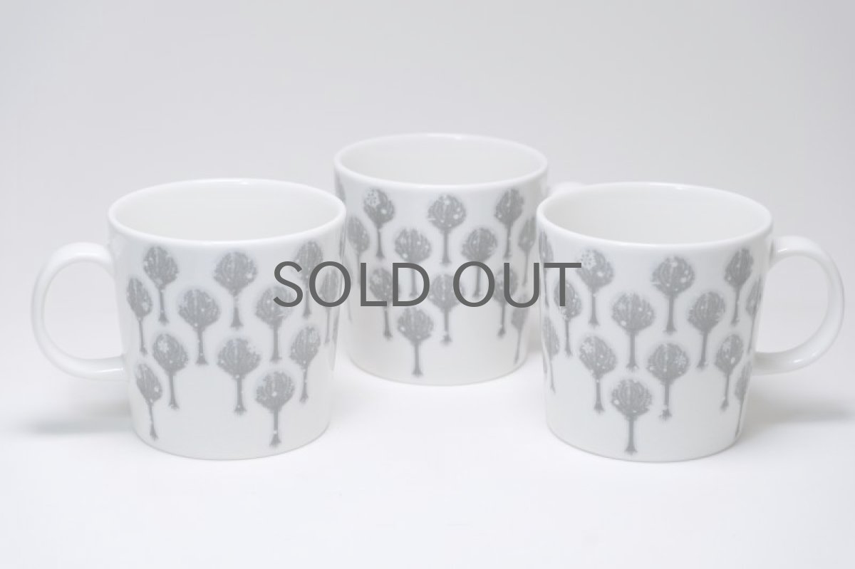 画像7: ARABIA/アラビア/ティーマ/Bysantti/ビサンティ/グレー/雪の結晶/2008年冬季節限定 (7)