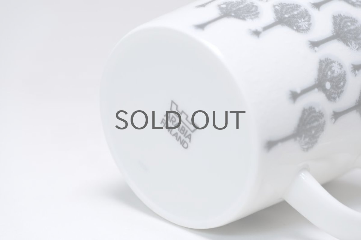 画像5: ARABIA/アラビア/ティーマ/Bysantti/ビサンティ/グレー/雪の結晶/2008年冬季節限定 (5)