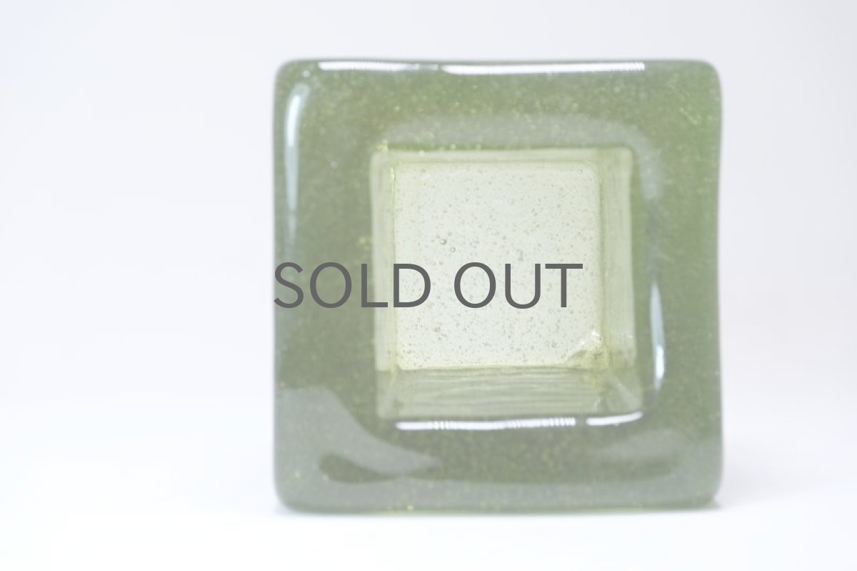 画像4: 北欧ガラス/Oiva Toikka/オイバ・トイッカ/Nuutajarvi/ヌータヤルヴィ/IGLU/イグルー/スクエアー/グリーン/No.2 (4)