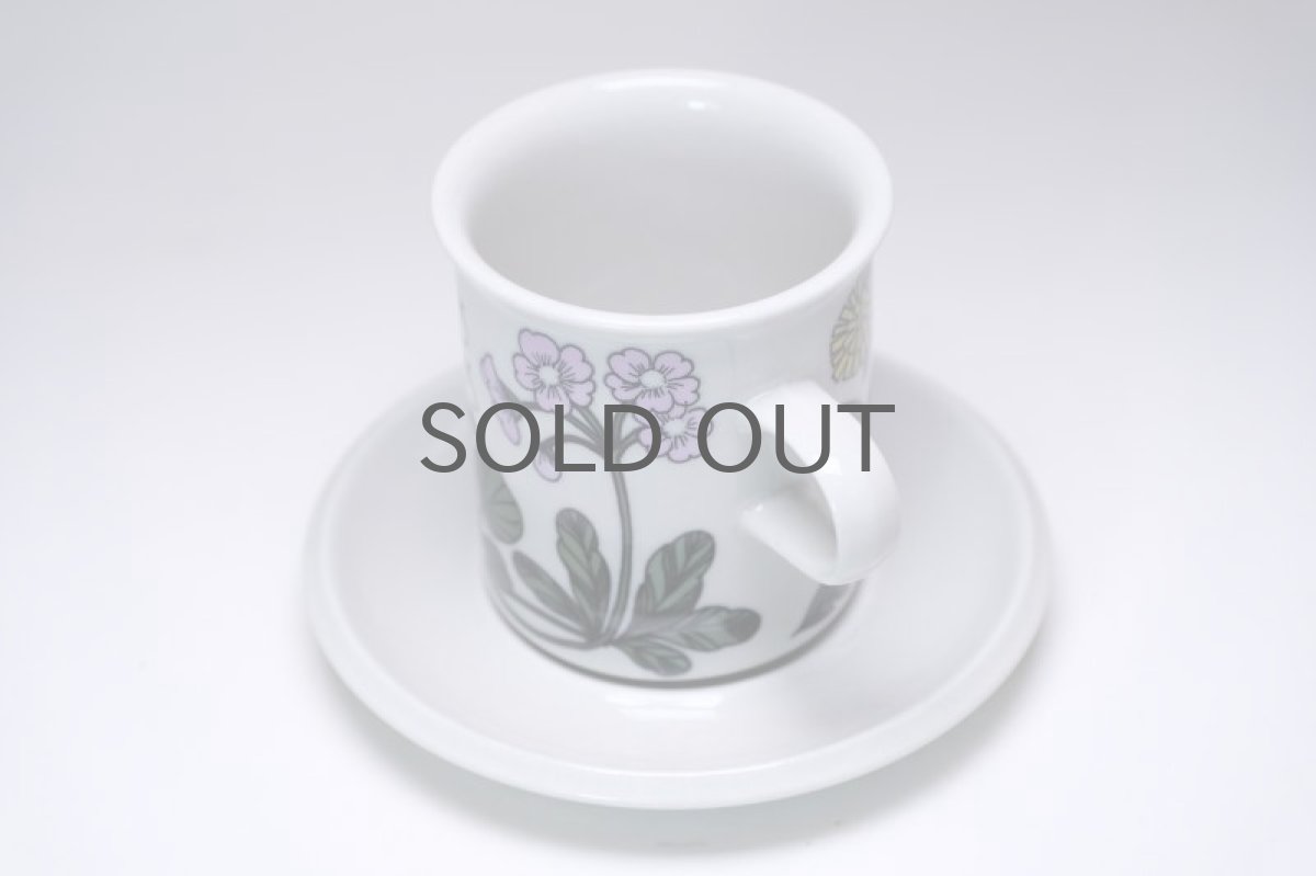 画像3: 北欧ビンテージ食器/ARABIA/アラビア/Flora/フローラ/コーヒーカップ＆ソーサー/No.4 (3)