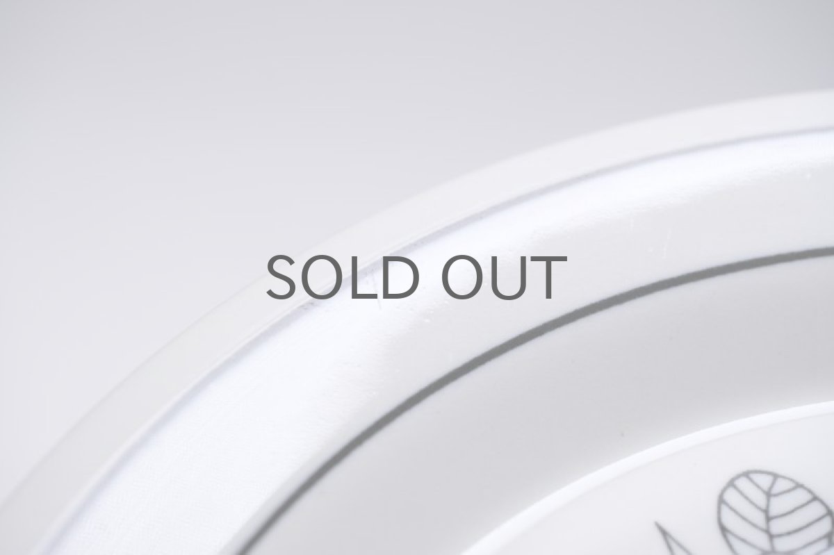 画像5: 北欧ビンテージ食器/ARABIA/アラビア/Krokus/クロッカス/ブラック&ホワイト/17cmプレート/No.4 (5)