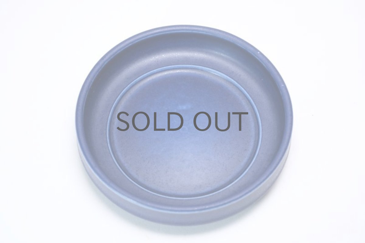 画像5: ビンテージ北欧/ARABIA/アラビア/Richard Lindh/植物ポット/鉢+受け皿/ブルー/Sサイズ (5)