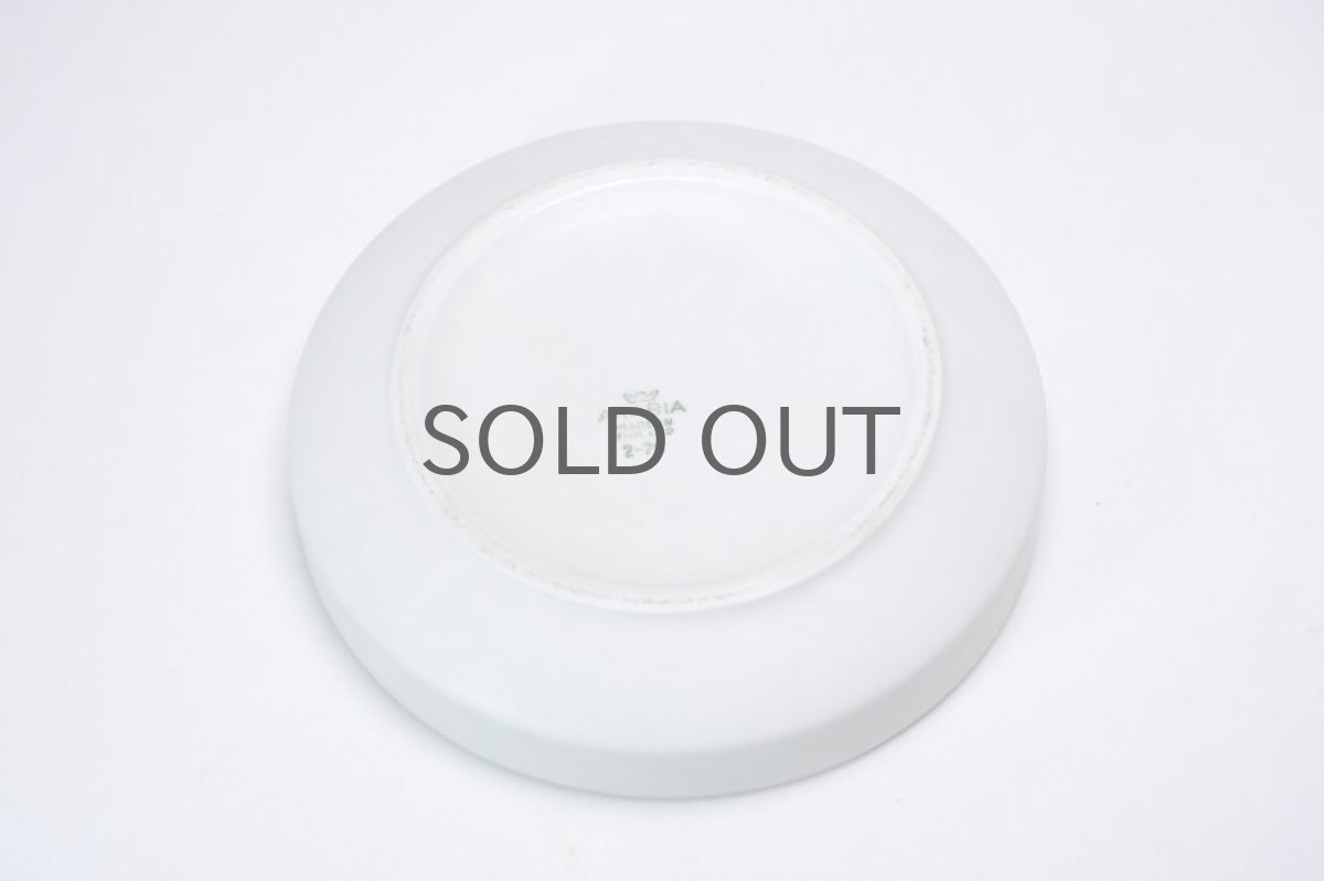 画像4: ビンテージ北欧/ARABIA/アラビア/Richard Lindh/植物ポット/鉢+受け皿/ホワイト/Mサイズ/No.1 (4)