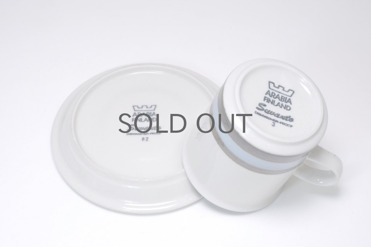 画像5: 北欧ビンテージ食器/ARABIA/アラビア/Suvanto/スヴァント/コーヒーカップ＆ソーサー (5)