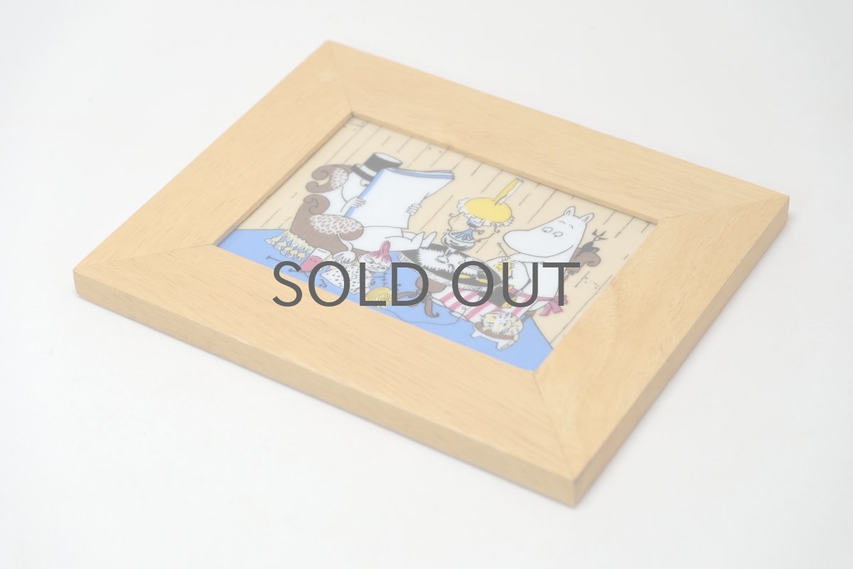 画像4: 北欧ビンテージ雑貨/ARABIA/アラビア/ムーミン廃盤/タイル額装/イブニングアットホーム/ 我が家の夕べ/koti ilta/No.5 (4)