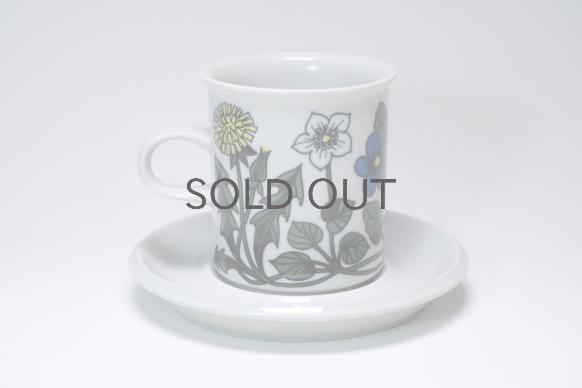 画像2: 北欧ビンテージ食器/ARABIA/アラビア/Flora/フローラ/コーヒーカップ&ソーサー/No.2 (2)